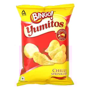 50x Bingo Yumitos Original Style Chilli, Pack of 50 - 52Gm (each)
