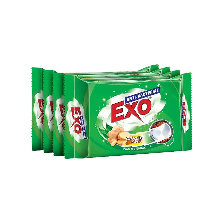 3x Exo Anti - Bacterial Dishwash Bar - 250g each - Pack of 3