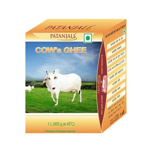 Patanjali Cow Ghee, 1 L Carton