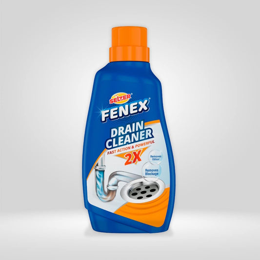 Selzer Fenex Drain Cleaner With Fast Action & Powerful Formula for Washbasin, Sinks And Pipes - 500 gm (Pack of 1)