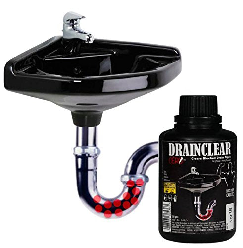 CERO ® DRAINCLEAR 1.45% WW (DRY POWDER) to Clear Clogged Drains, Sinks and Pipes (190 gm)