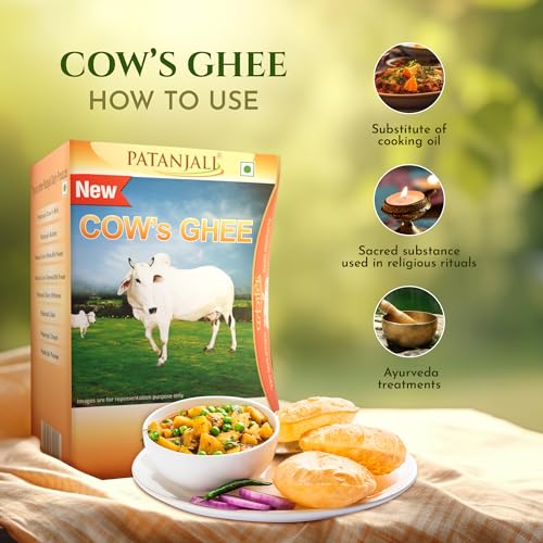 Patanjali Cow's Ghee, 1L(1 kg)