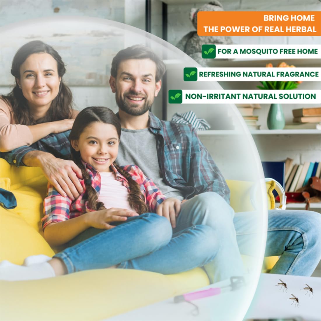 Herbal Strategi Mosquito Repellent Room Spray - 100ml (Pack of 2) | Effective against mosquitoes causing Dengue Zika Chikungunya | 100% Herbal and Chemical free | Baby and Pet safe | Ayush certified