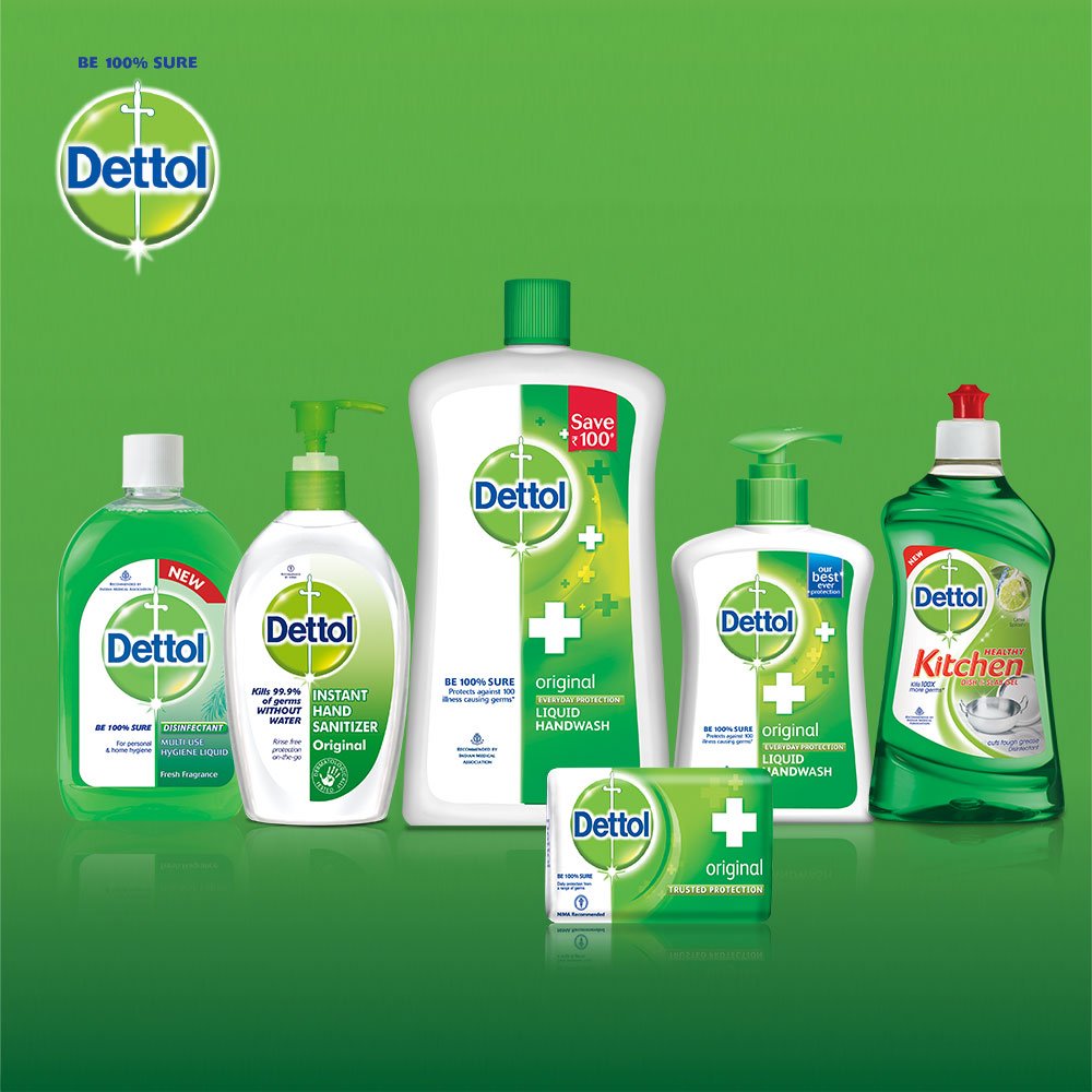Dettol Kitchen Dish and Slab Gel - 200 ml (Lemon Fresh)