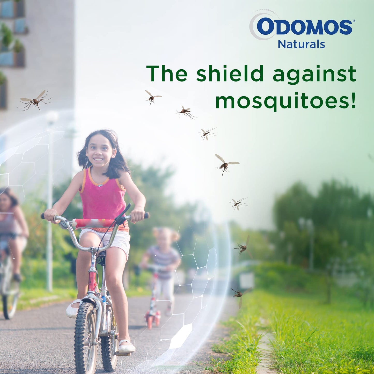 10x Odomos Naturals Non-Sticky Mosquito Repellent Cream - 100g each - Pack of 10