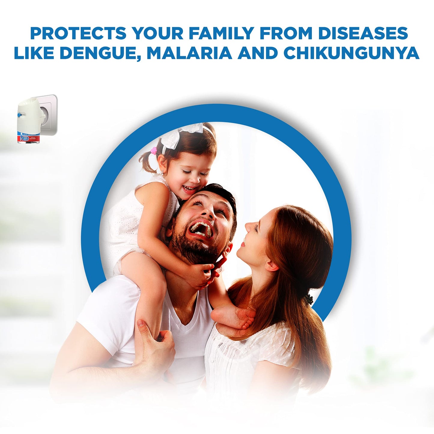 Odomos Protect Mosquito Repellent Liquid Vaporiser Refill (Pack of 6) | Fits all standard machines | Kills Dengue mosquitoes