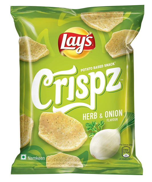 50x Lay's Crispz Herb and Onion, 52g each (Pack of 50)