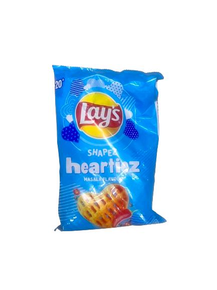 Lays Shapes Hearties - Masala Flavor - 47g