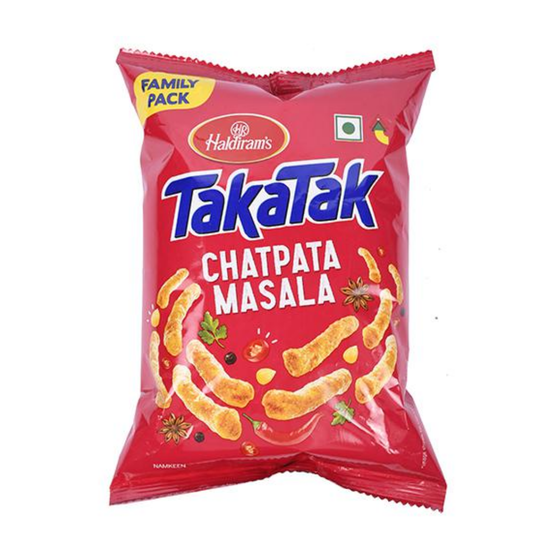 50x Haldiram TakaTak Masala, Pack of 50 (100G each)
