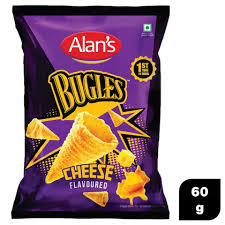 Alan's Cheese Flavour Bugles 80G