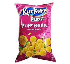 Kurkure Playz Puff Balls Pudhina Punch 54G