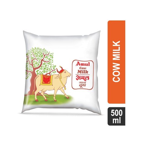 Amul Cow Fresh Milk, 500 ml